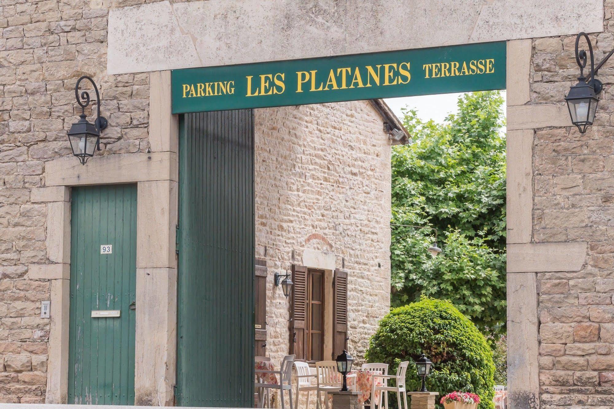 Logis Hotel Les Platanes Reyssouze Luaran gambar