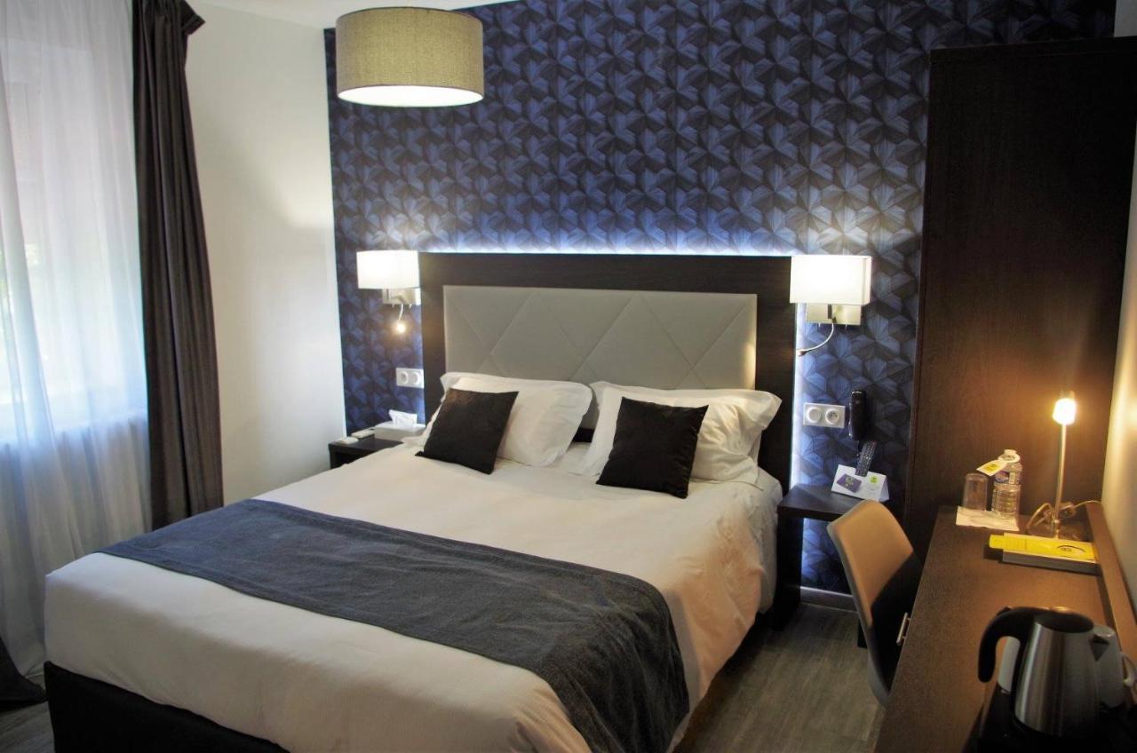 Logis Hotel Les Platanes Reyssouze Luaran gambar